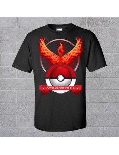 Camiseta Pokemon Go, equipo valor L