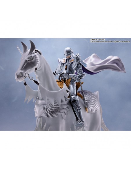 GRIFFITH (HAWK OF LIGHT) & HORSE. BERSERK SH FIGUARTS