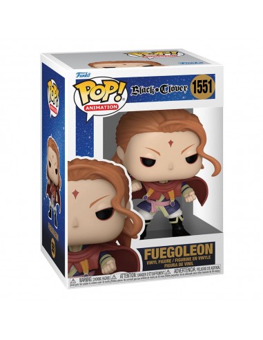 FUNKO POP! Black Clover Figura Fuegoleon