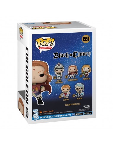 FUNKO POP! Black Clover Figura Fuegoleon