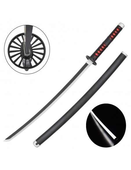 KATANA DE TANJIRO KAMADO CON ILUMINACIÓN LED